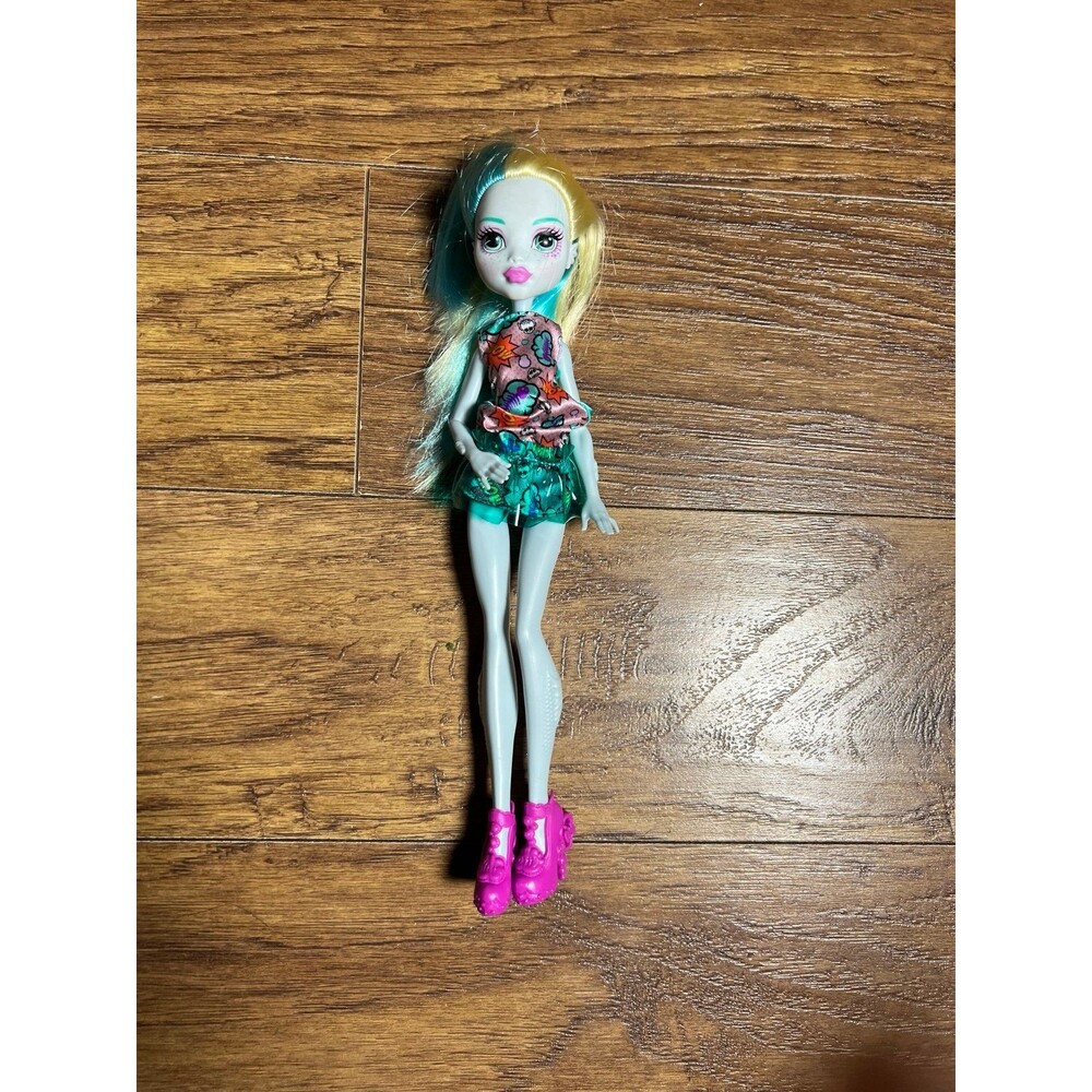 Monster High Lagoona Blue Doll Daughter of the Sea Blue 11" 2016 Mattel